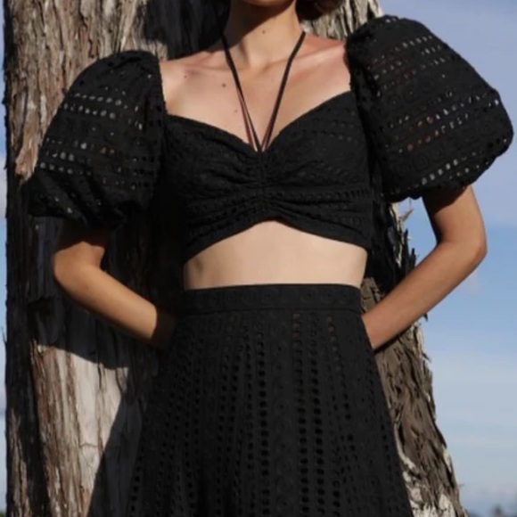 no pise la grama lucia crop top size small - Picture 3 of 8